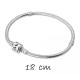 PULSERA PLATA LINK -18