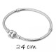 PULSERA PLATA LINK -24