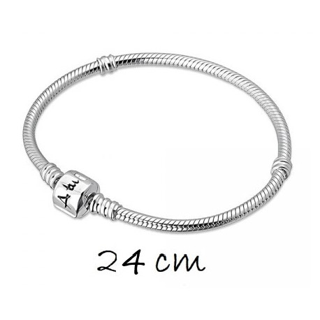 PULSERA PLATA LINK -24